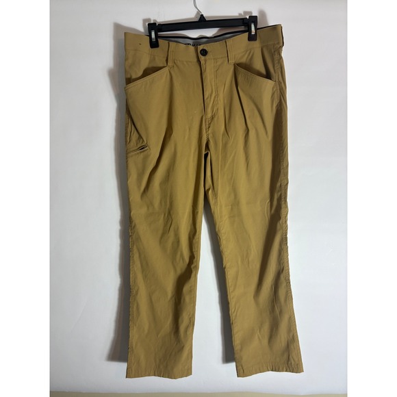 Orvis Other - Orvis Mens Tech Pants‎ Tan Khaki Hiking Gorpcore Utility Trousers 36x30 0407